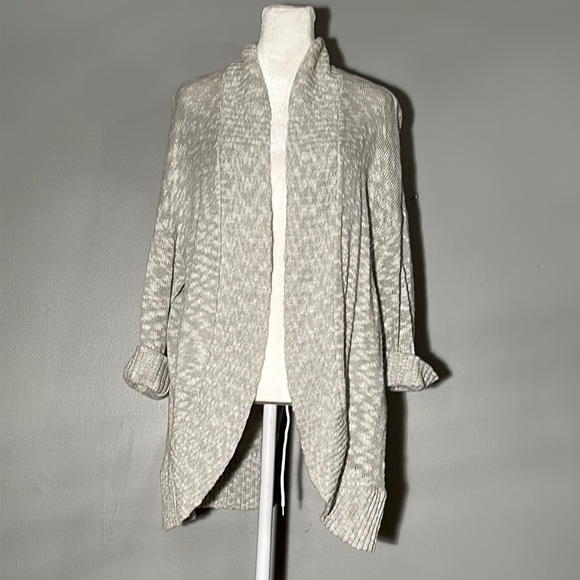 Express Grey Cardigan Sweater, Size Medium - Picture 1 of 6